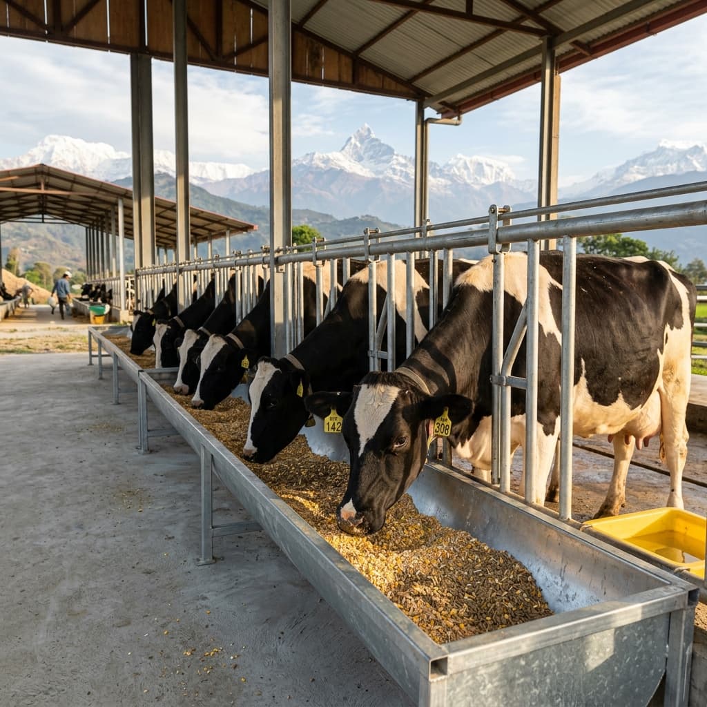 Best Cattle Feed for Dairy Cows in Nepal: Complete Product Comparison Guide (2025)